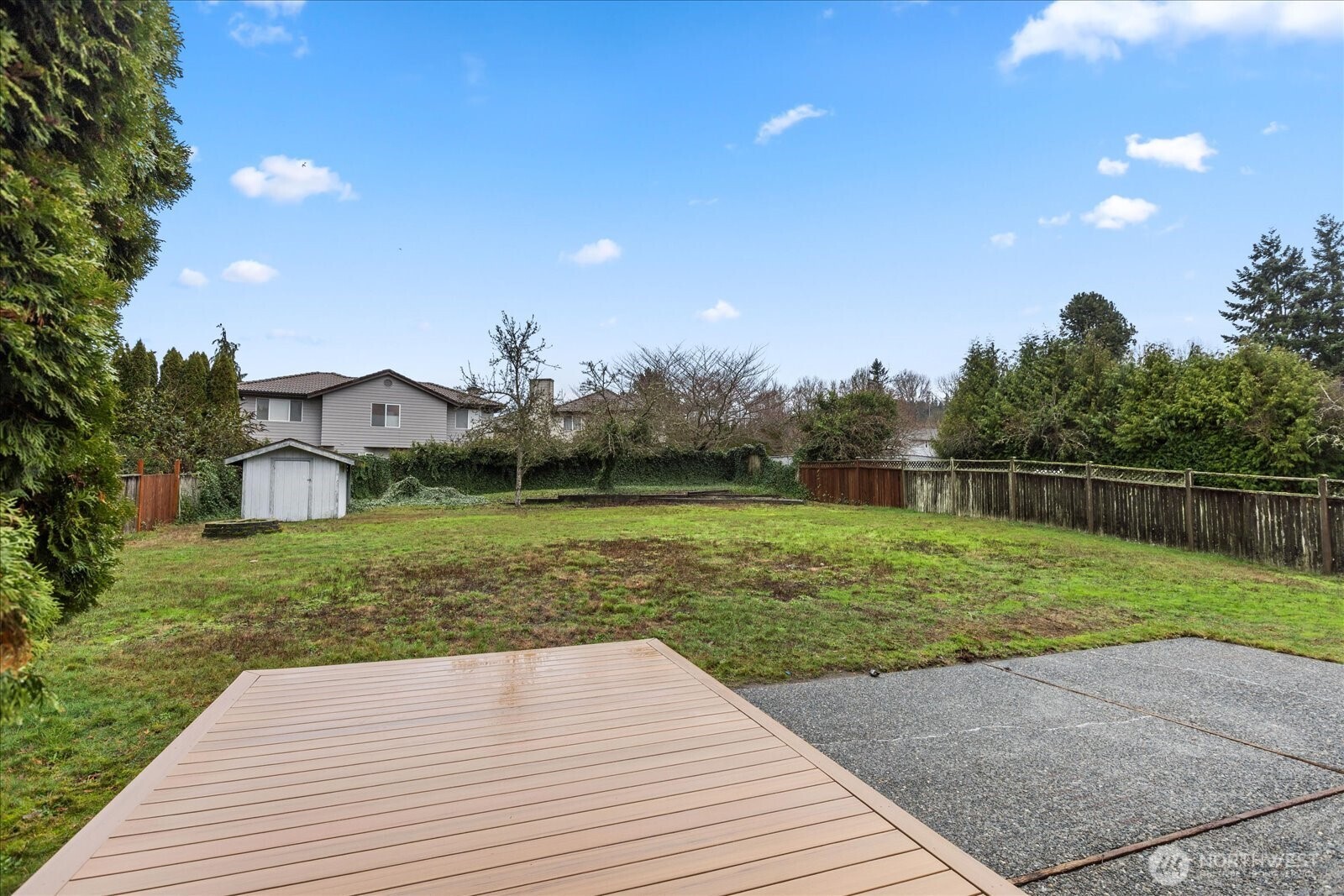 1403 234th Street Southwest Bothell, WA 98021 - Photo 28 of 37 a view of a backyard