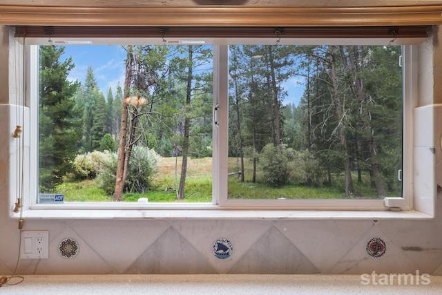 1429 Chinquapin Drive South Lake Tahoe, CA 96150 - Photo 14 of 37 a view of a window and a back yard