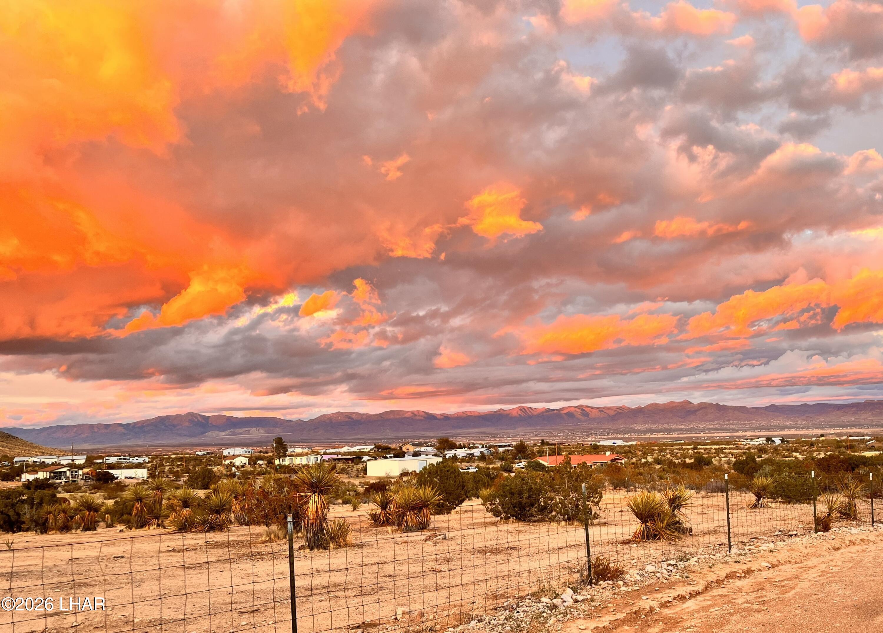 2310 Dewey Road Golden Valley, AZ 86413 - Photo 5 of 71 Sunset over Golden Valley
