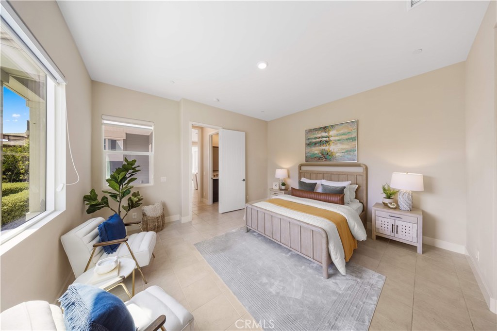 125 Character Irvine, CA 92618 - Photo 25 of 74 a bedroom with a bed and a couch