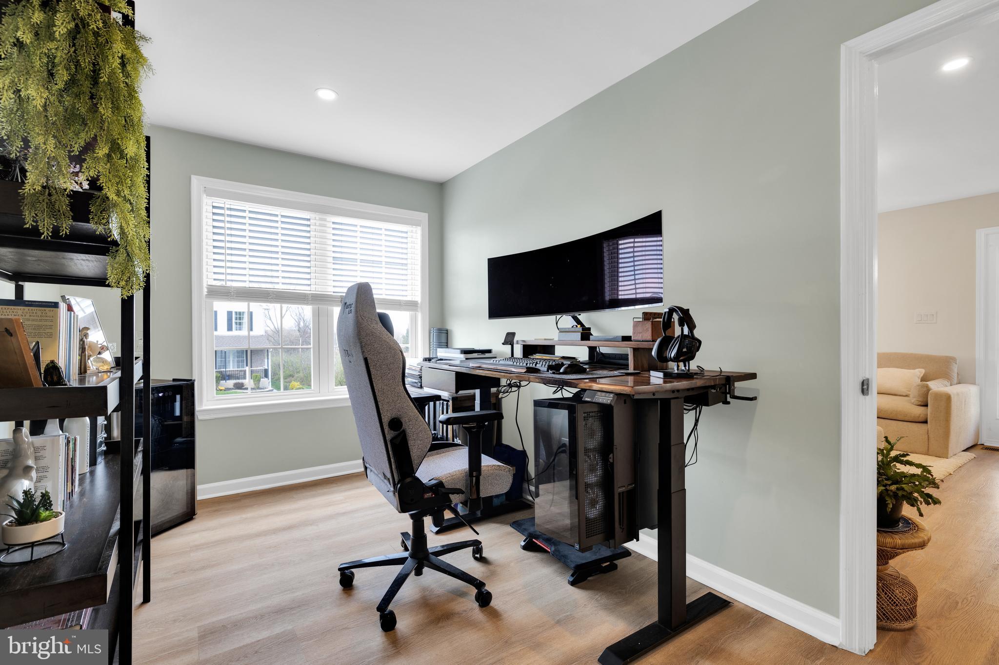 1548 Huron Drive Sinking Spring, PA 19608 - Photo 12 of 32 a view of a workspace with furniture and a window