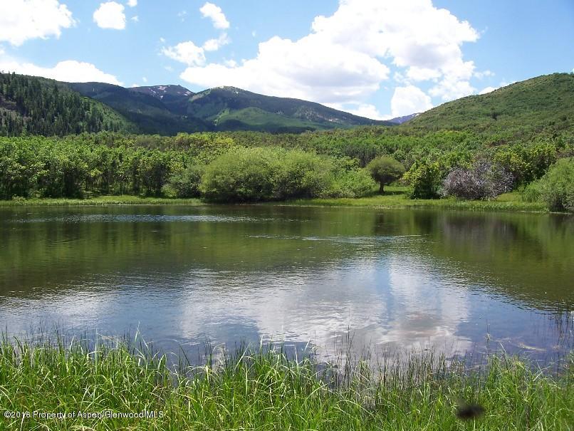 4516 Capitol Creek Road Snowmass, CO 81654 - Photo 33 of 59 a view of a lake with a mountain in the background