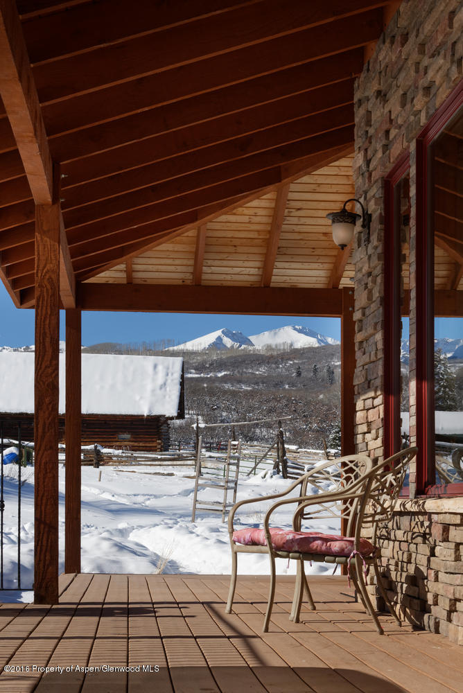 4516 Capitol Creek Road Snowmass, CO 81654 - Photo 10 of 59 a view of a chairs and table in the patio