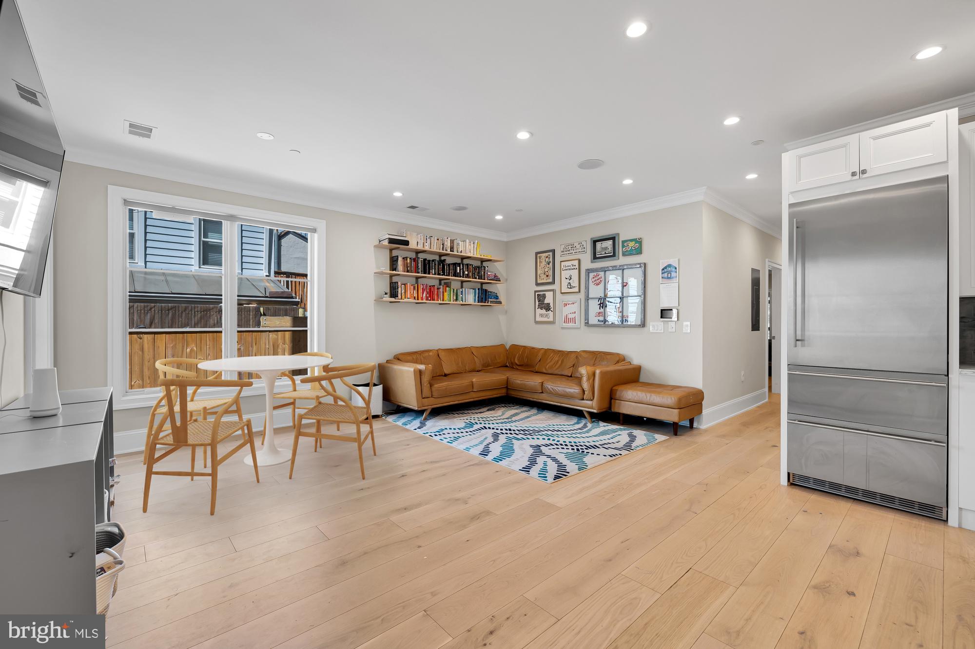 710 E Street Southeast, Unit 4 Washington, DC 20003 - Photo 4 of 32 Virtually Staged Dining Set