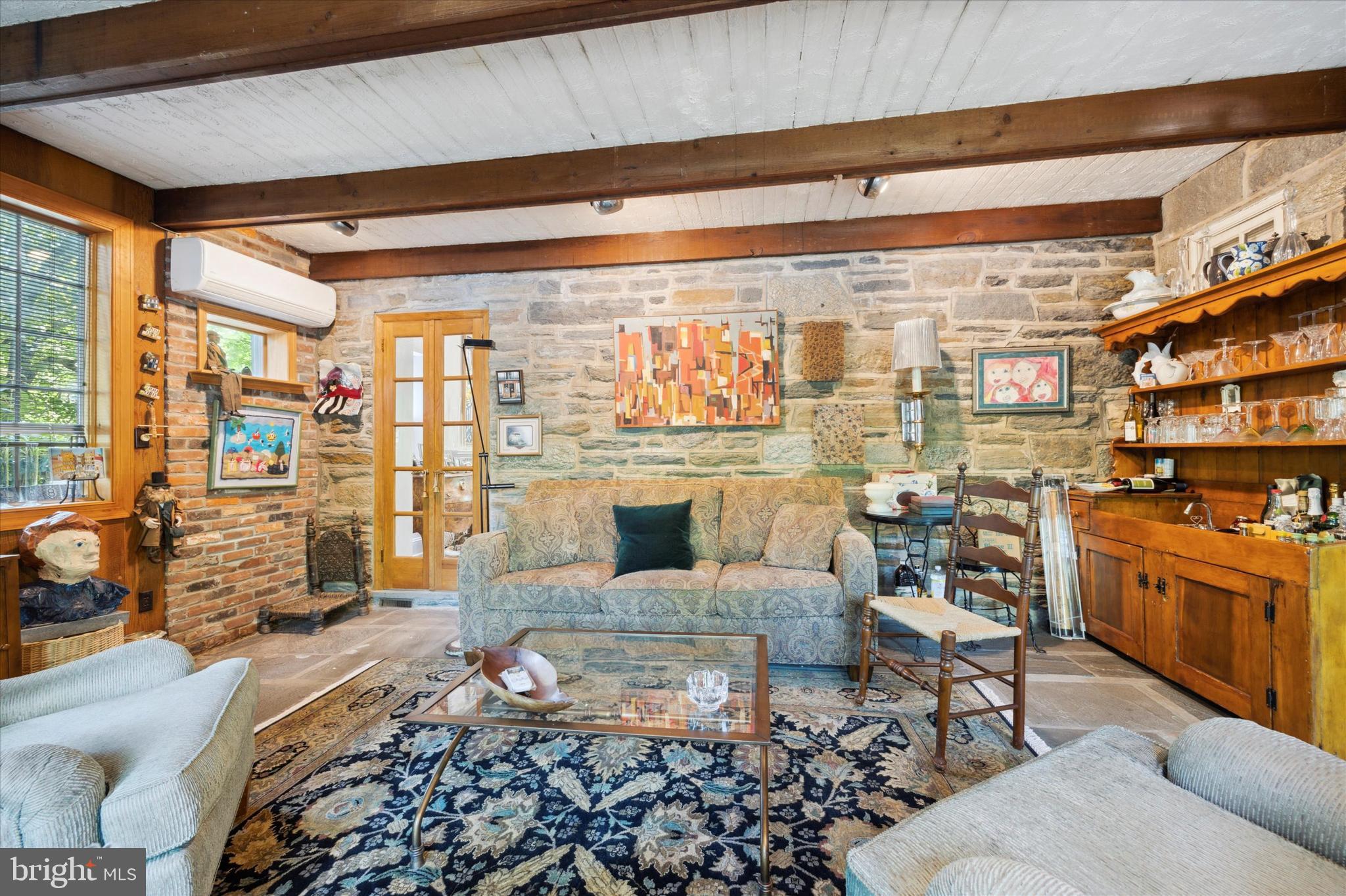 8301 Fairview Road Elkins Park, PA 19027 - Photo 20 of 57 Exposed wood beams