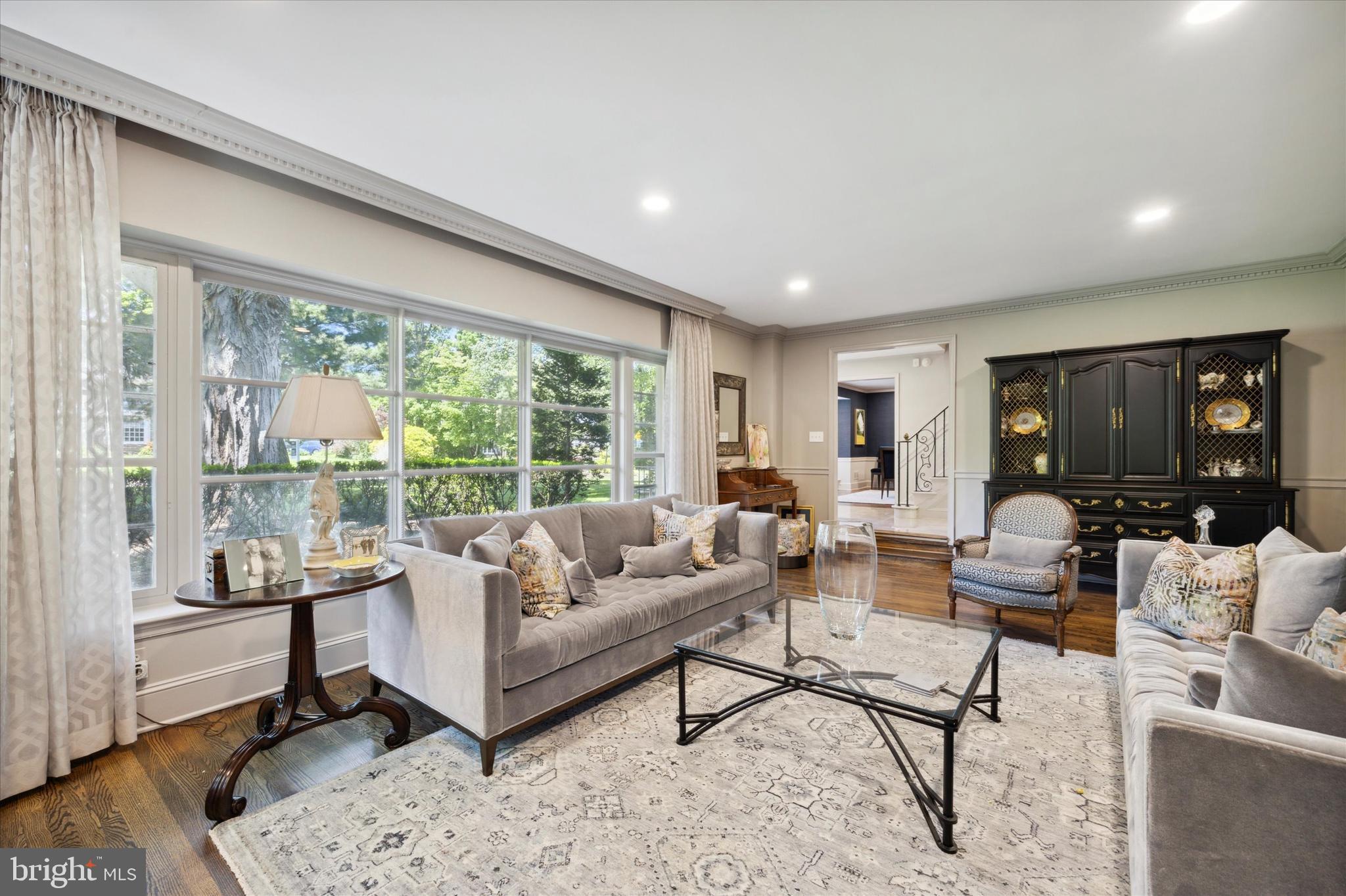 8301 Fairview Road Elkins Park, PA 19027 - Photo 5 of 57 Formal living room shows huge picture window