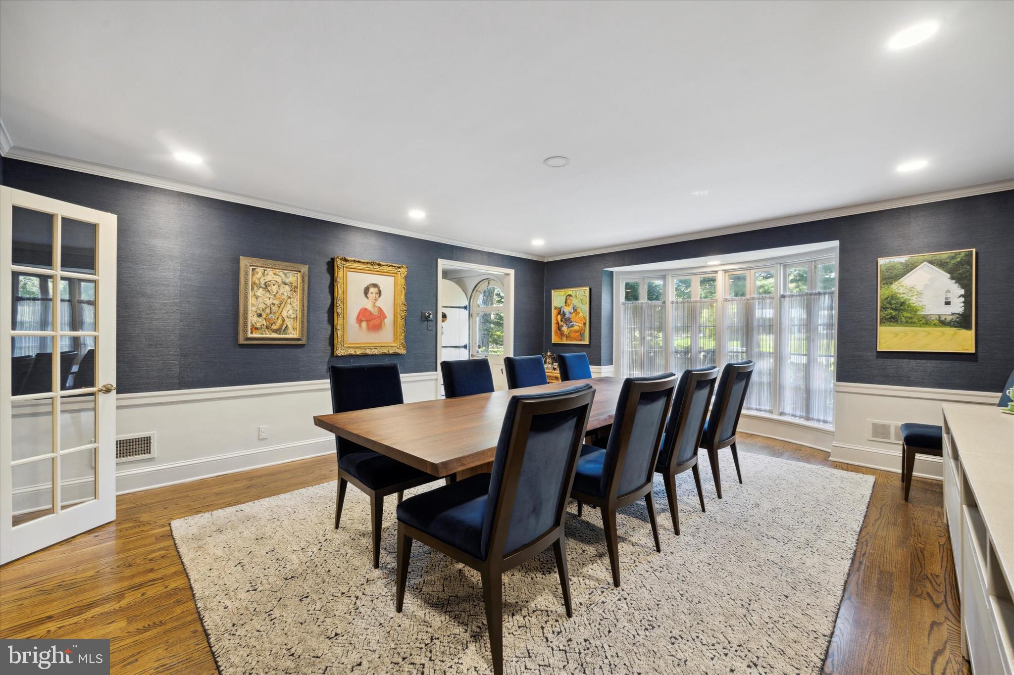 8301 Fairview Road Elkins Park, PA 19027 - Photo 8 of 57 Banquet-sized formal dining room