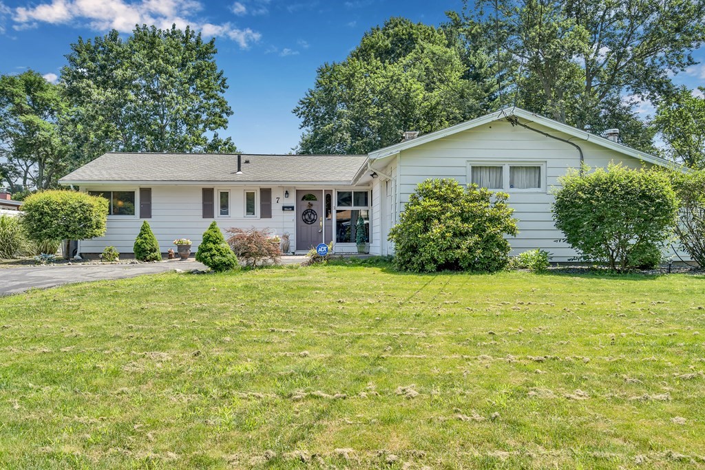 7 Leonard Road Framingham, MA 01701 - Photo 1 of 27 a view of a house with backyard and garden