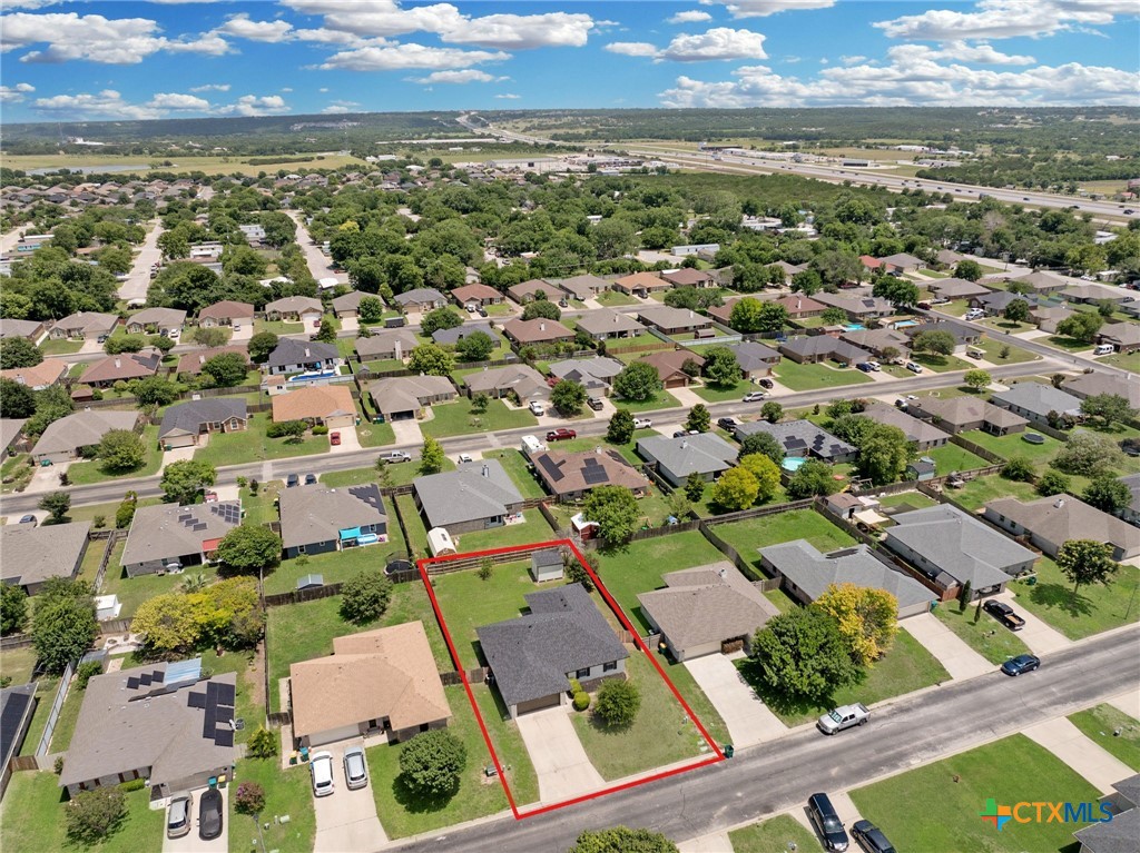 214 Timber Ridge Drive Nolanville, TX 76559 - Photo 5 of 31 an aerial view of residential houses with outdoor space
