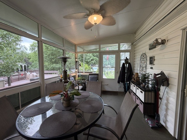 2795 East 28th Road Marseilles, IL 61341 - Photo 47 of 91 a view of a dining room with furniture window and outside view
