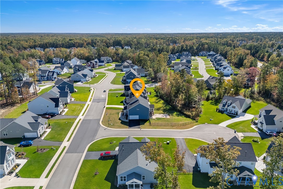 9400 Kinnerton Drive Midlothian, VA 23112 - Photo 40 of 43 an aerial view of tennis court