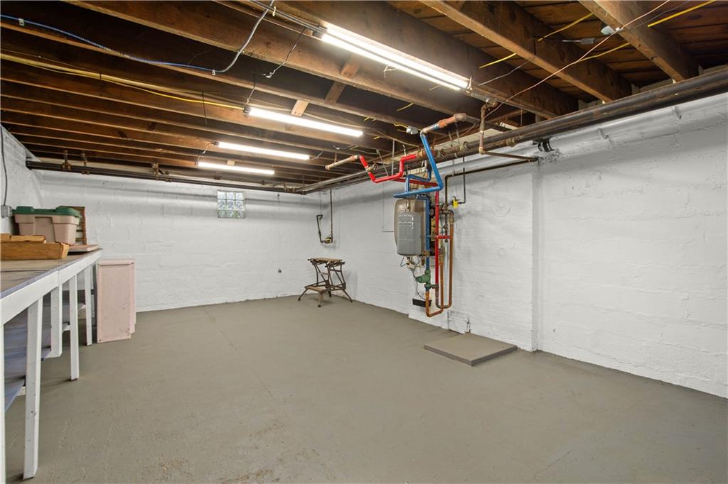 705 Walnut Street Crescent, PA 15046 - Photo 31 of 41 a view of an empty room with wooden walls