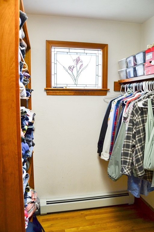 110 Mayflower Ridge Drive Wareham, MA 02571 - Photo 23 of 42 a view of walk in closet with clothes and shoes