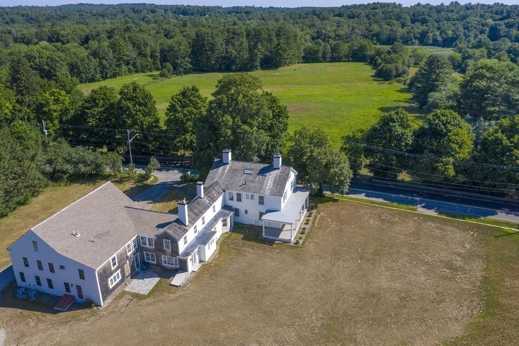 128 Washington Street, Unit F Hanover, MA 02339 - Photo 7 of 42 an aerial view of a house with pool garden and outdoor seating