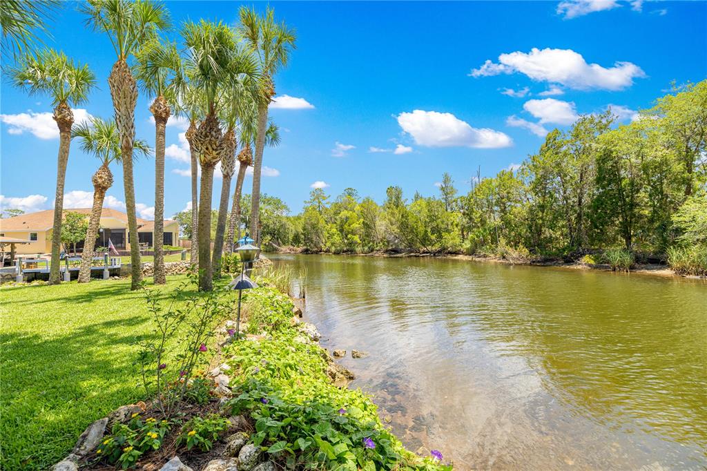 3817 North Calusa Point Crystal River, FL 34428 - Photo 44 of 54 a view of a lake with a big yard