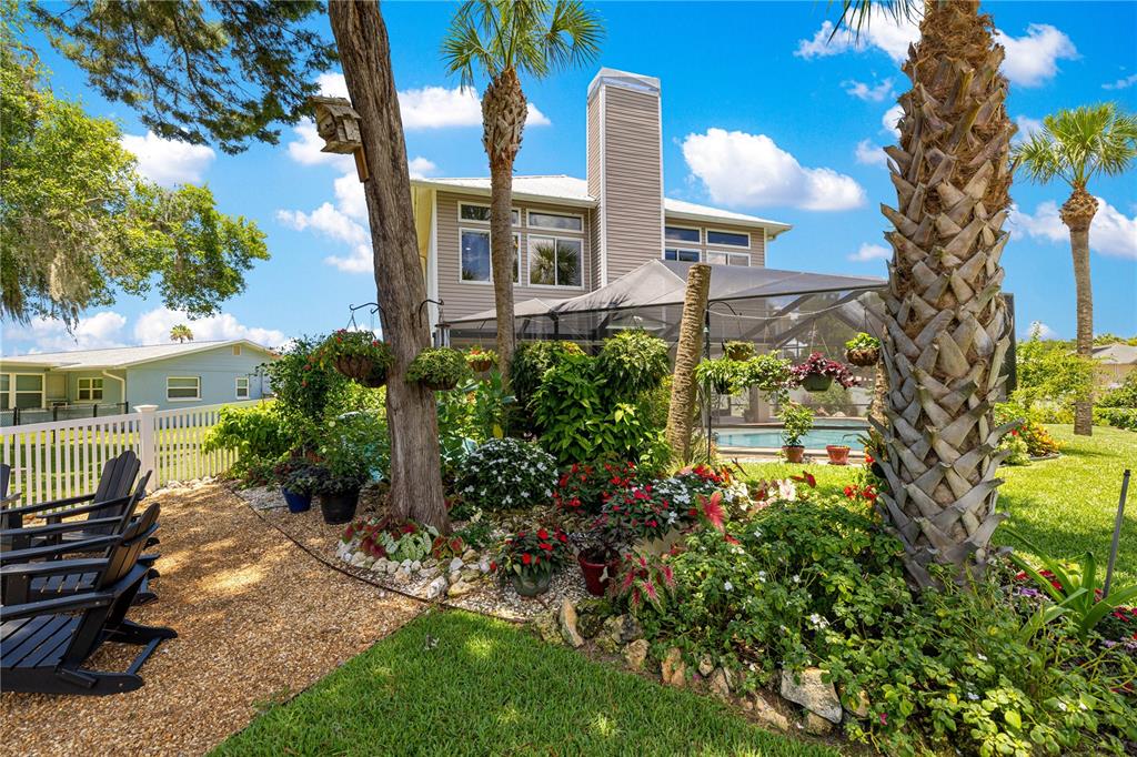 3817 North Calusa Point Crystal River, FL 34428 - Photo 49 of 54 a view of a garden with plants