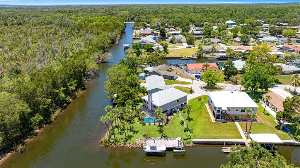 3817 North Calusa Point Crystal River, FL 34428 - Photo 6 of 54 an aerial view of residential houses with outdoor space and swimming pool