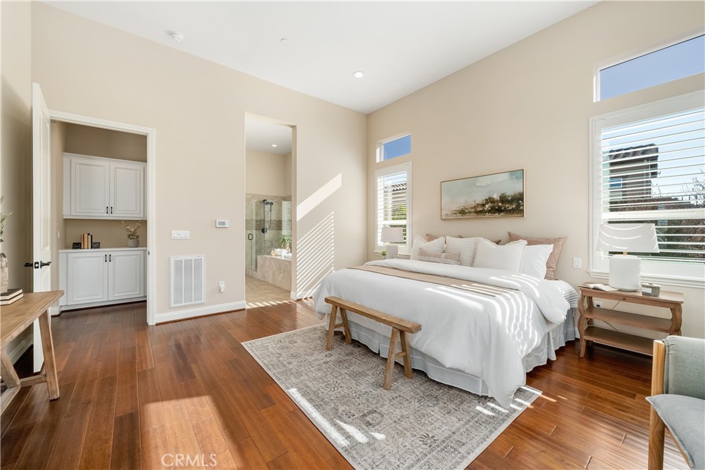 1541 Mesa Road Nipomo, CA 93444 - Photo 38 of 70 a spacious bedroom with a bed and a view of kitchen