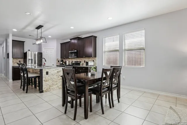 a view of house and garden