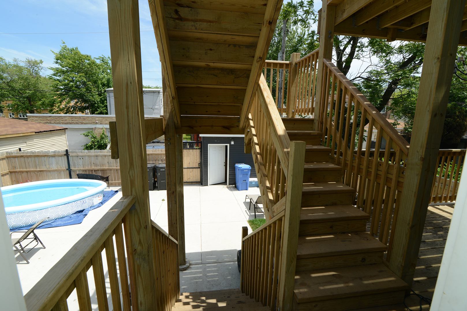 1051 North Springfield Avenue Chicago, IL 60651 - Photo 28 of 50 a view of balcony and patio