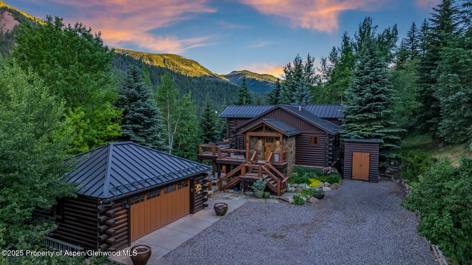389 Elk Mountain Drive Redstone, CO 81623 - Photo 13 of 64 a house view with a garden space