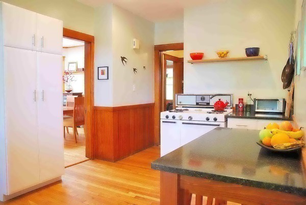 90 Montebello Road, Unit 3 Boston, MA 02130 - Photo 5 of 11 a kitchen with stove and cabinets