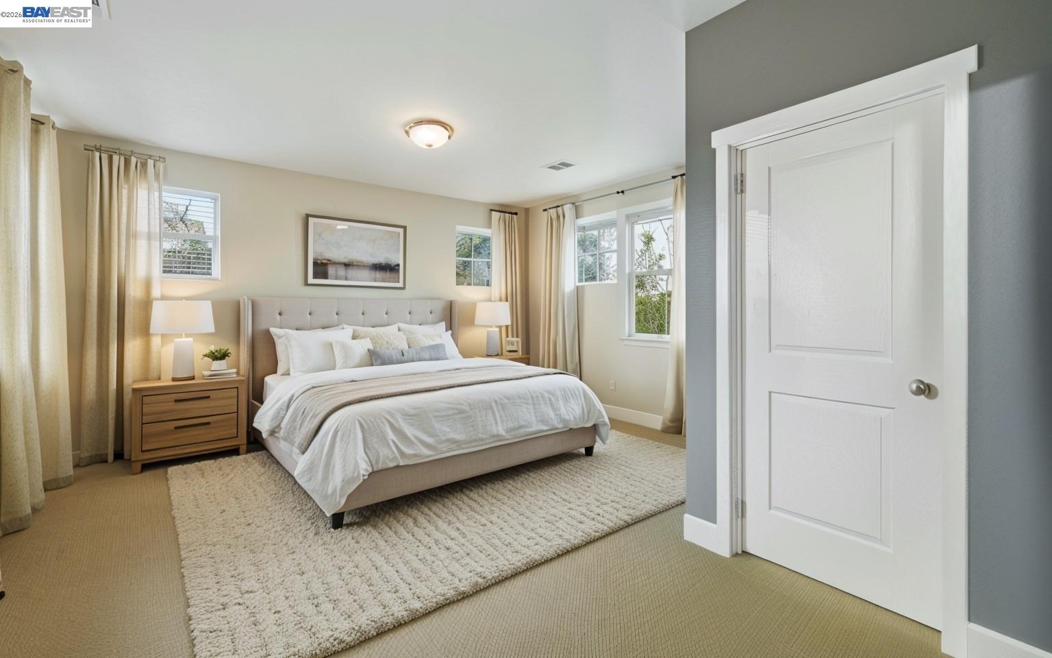 5454 Stockton Loop Livermore, CA 94550 - Photo 15 of 35 a bedroom with a bed and a painting