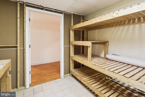 a view of a building with a street