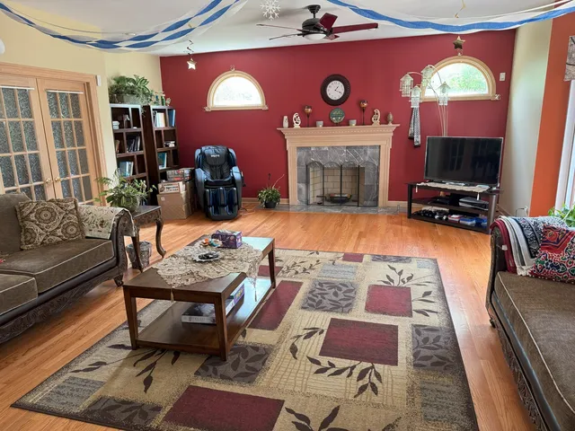 a view of an empty room with window