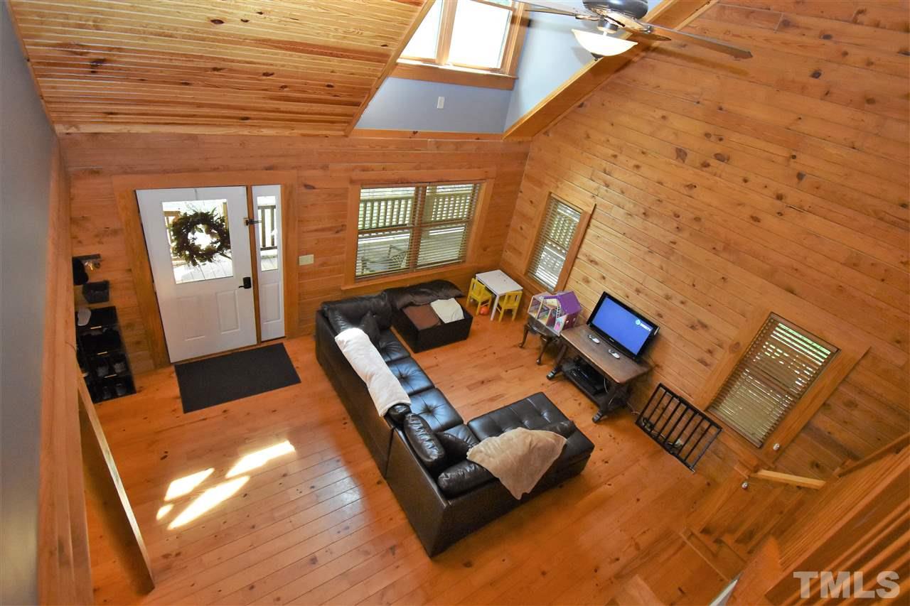 1388 Willie Gray Road Timberlake, NC 27583 - Photo 4 of 25 Looking down from top of stairs.