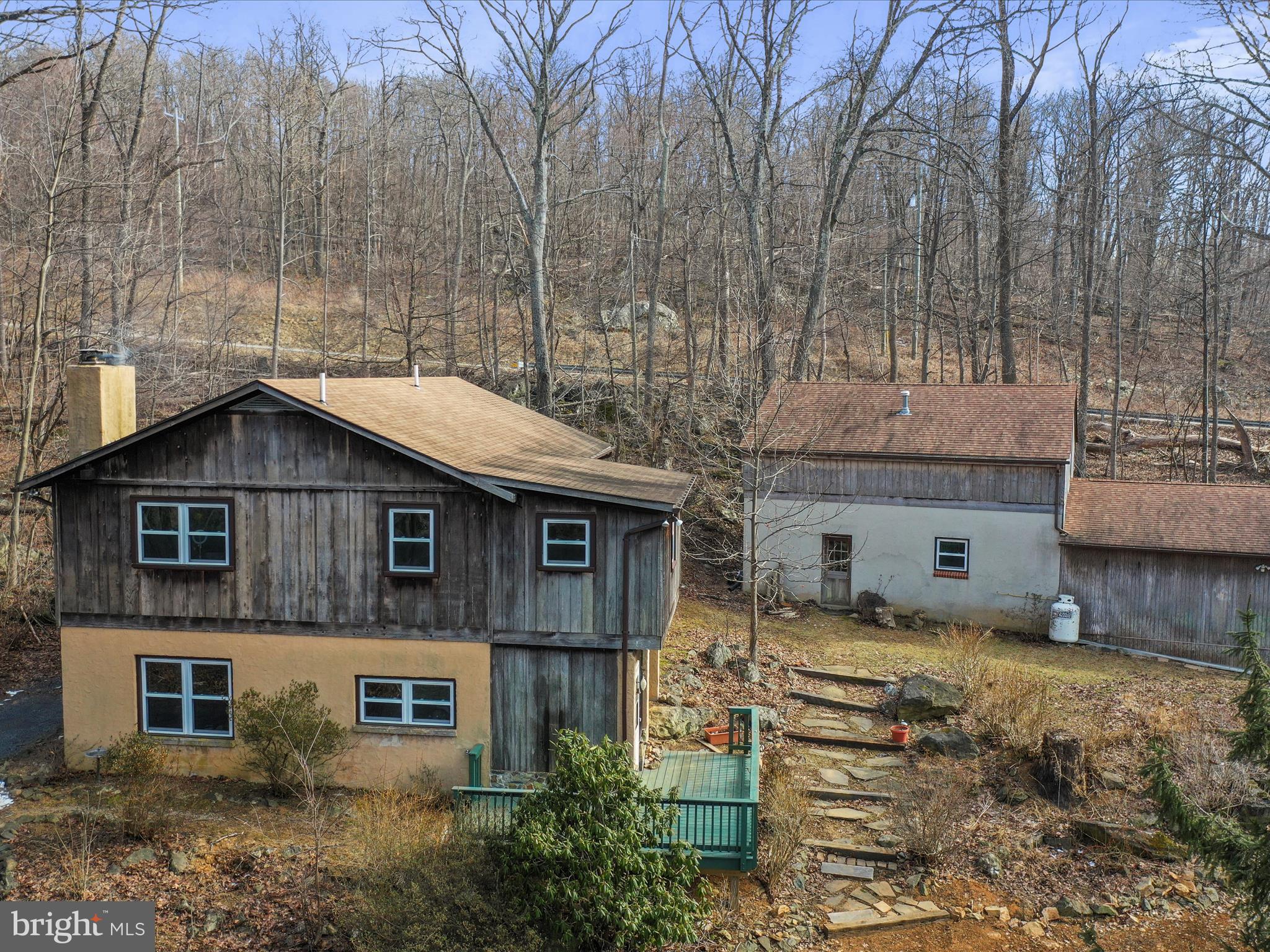 115 Old Log Road Linden, VA 22642 - Photo 7 of 8 front view of a house with a yard