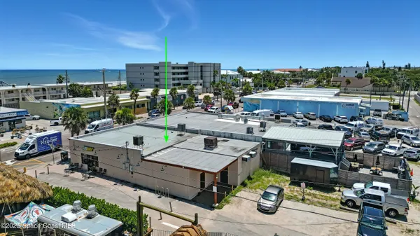a view of parking and parking space