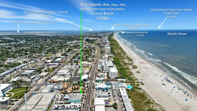 $1,950,000 | 26 South Atlantic Avenue, Cocoa Beach, FL 32931