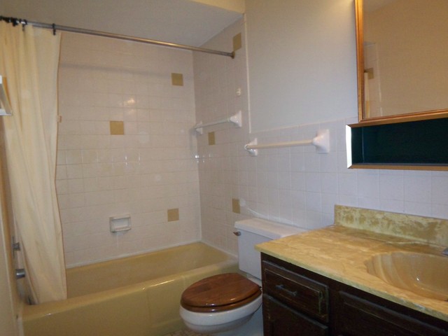 235 North Mill Road, Unit 106B Addison, IL 60101 - Photo 21 of 24 a bathroom with a sink a toilet and shower