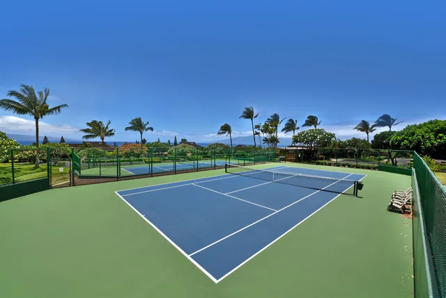 a view of a tennis court