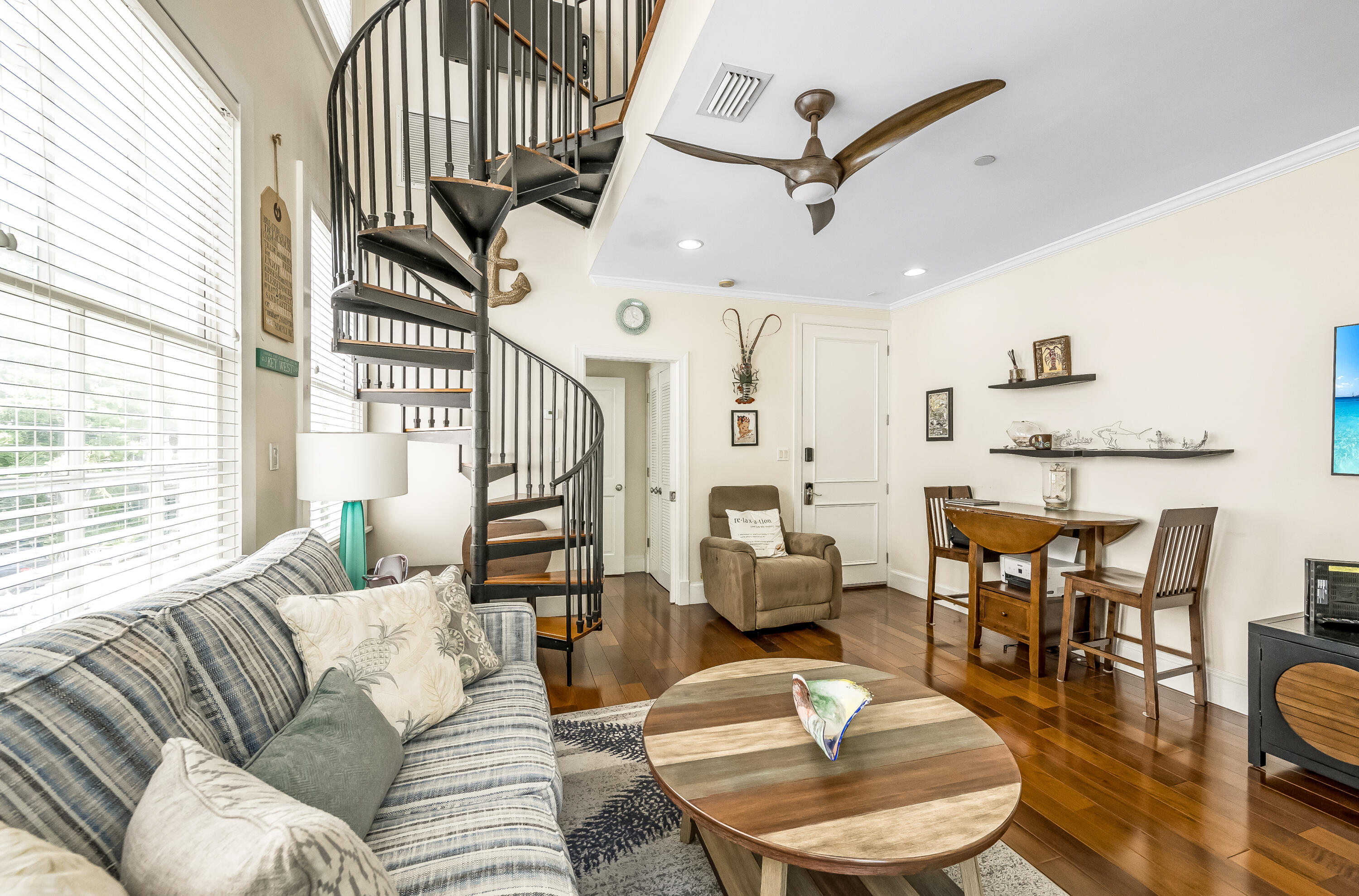 616 Caroline Street, Unit 6 Key West, FL 33040 - Photo 15 of 29 Spiral Stairs to Loft