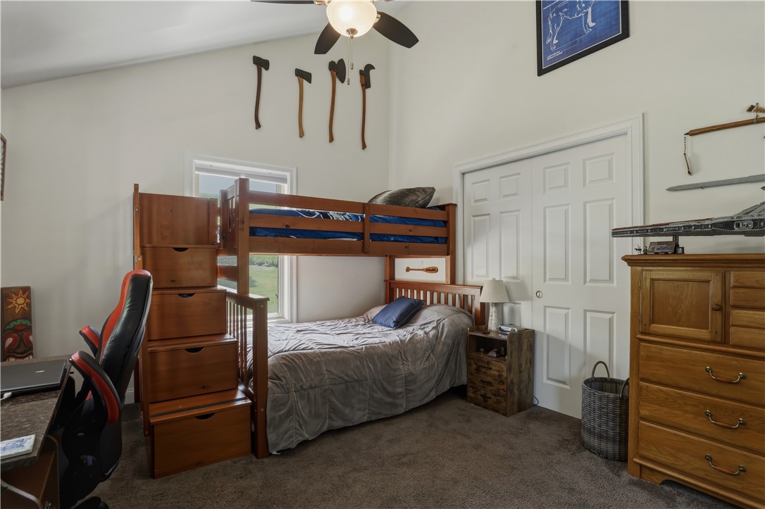 5580 Peach Orchard Road Hector, NY 14841 - Photo 28 of 50 Another secondary bedrooom with cathedral ceilings