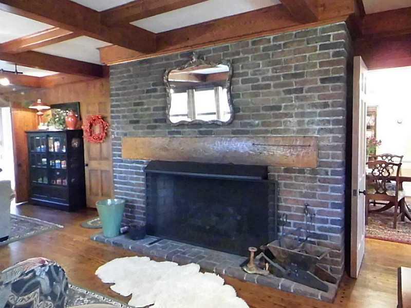 526 Sangree Road Pittsburgh, PA 15237 - Photo 14 of 25 Family Room. Massive fireplace and even the actually insert is 5 x 3 . Custom made screen and wood burning logs were added ($1800).