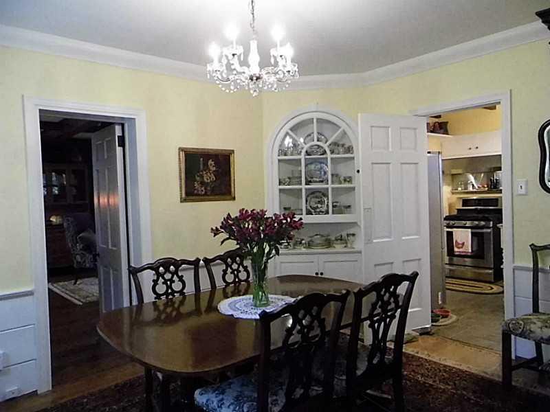 526 Sangree Road Pittsburgh, PA 15237 - Photo 9 of 25 Dining Room. Crystal chandelier, corner china closet, and even a swinging door to the kitchen!