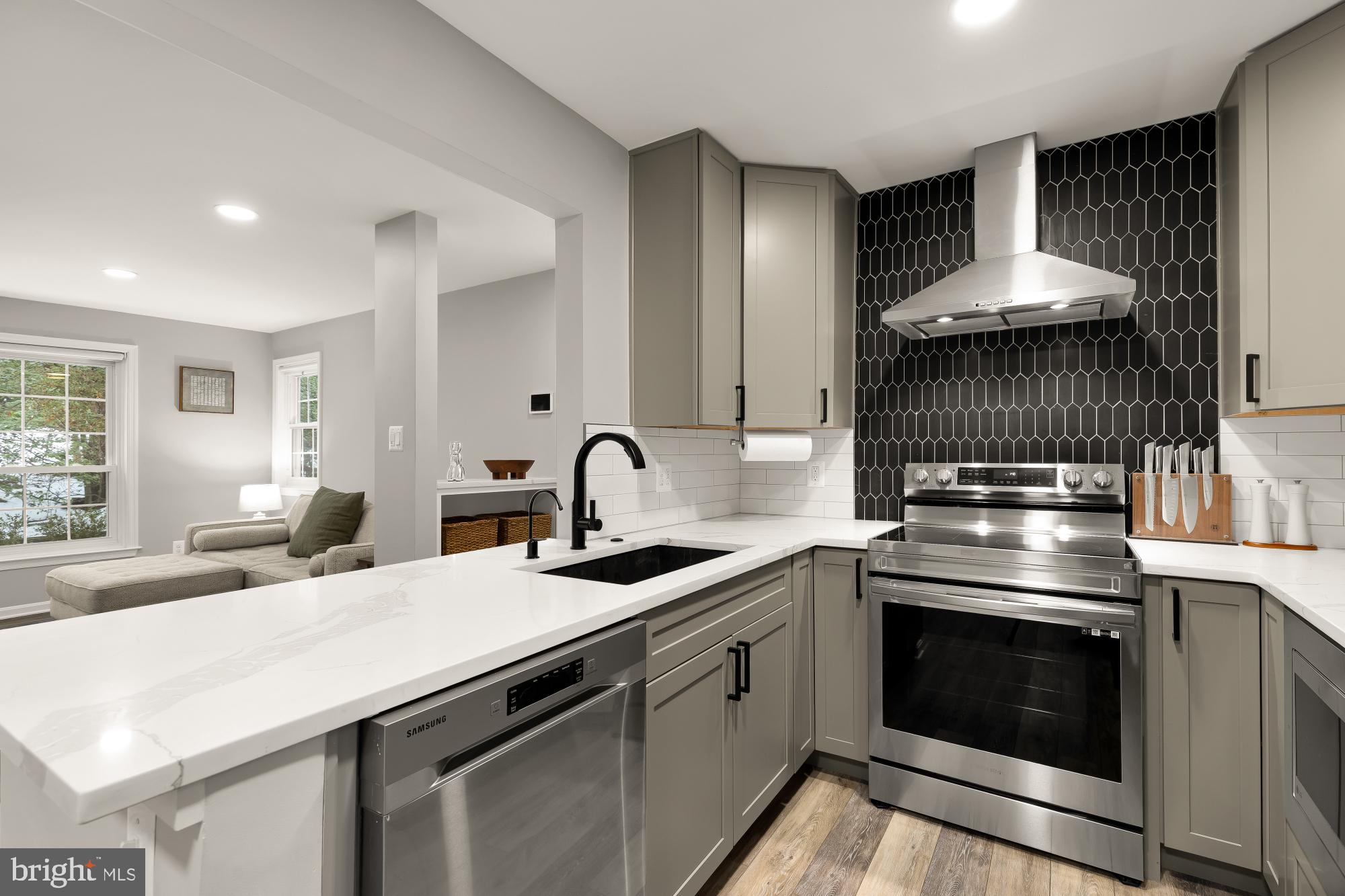 2221 Lovedale Lane, Unit 202B Reston, VA 20191 - Photo 6 of 27 a kitchen with a stove and a sink