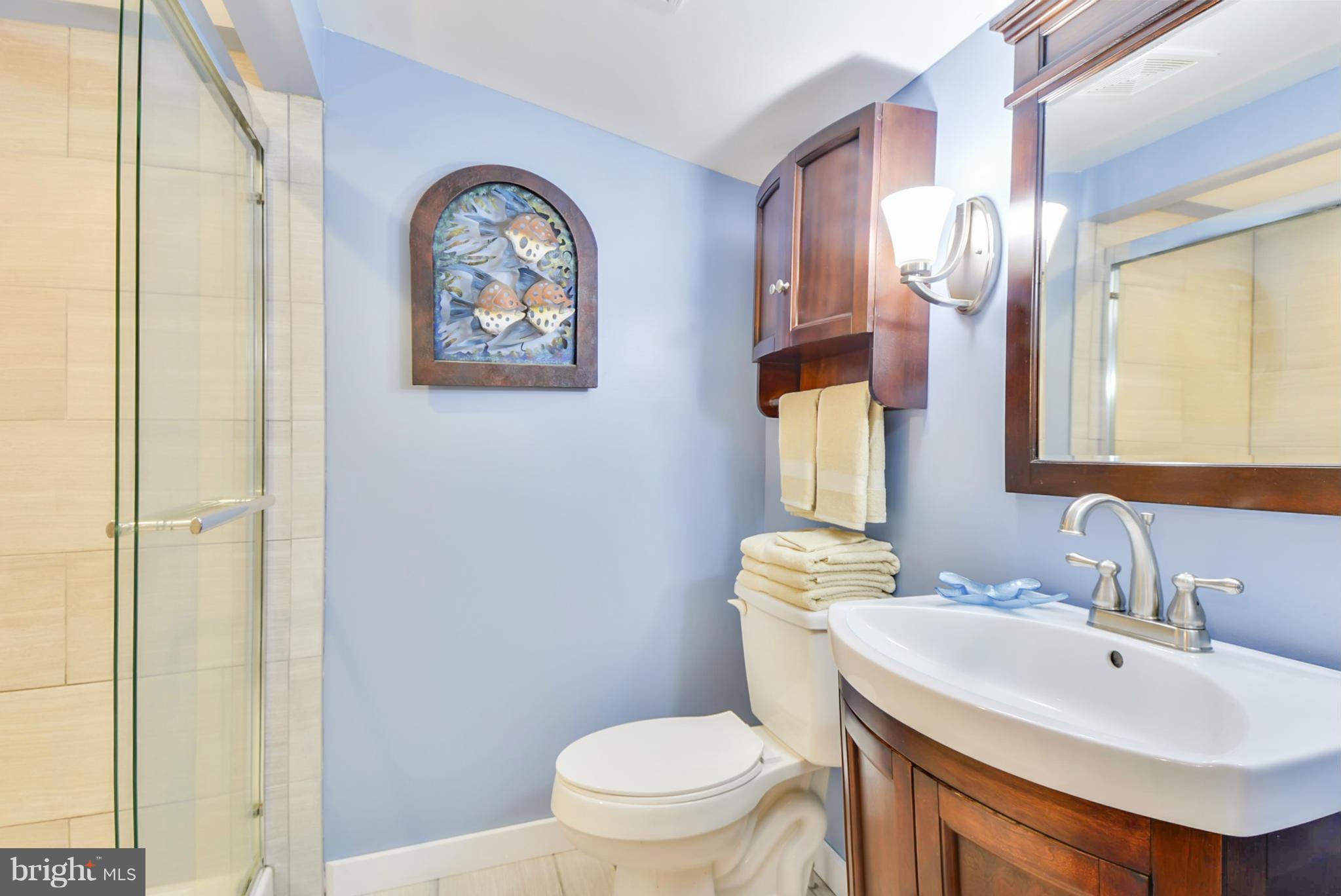 1665 Colbert Road Annapolis, MD 21409 - Photo 21 of 30 Renovated En Suite Master Bath w/ Tiled Shower