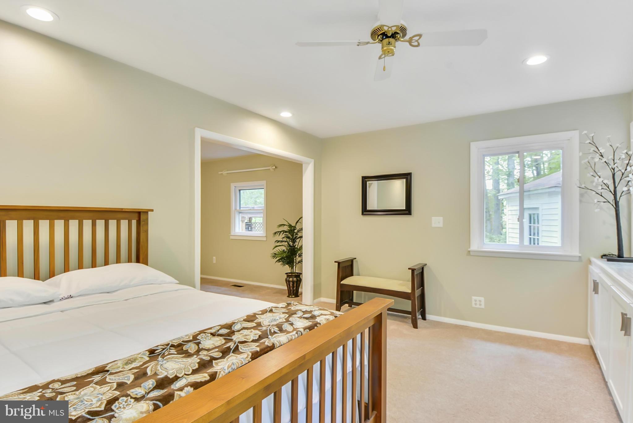 1665 Colbert Road Annapolis, MD 21409 - Photo 23 of 30 2nd Bedroom with Wall of Custom Storage Cabinetry