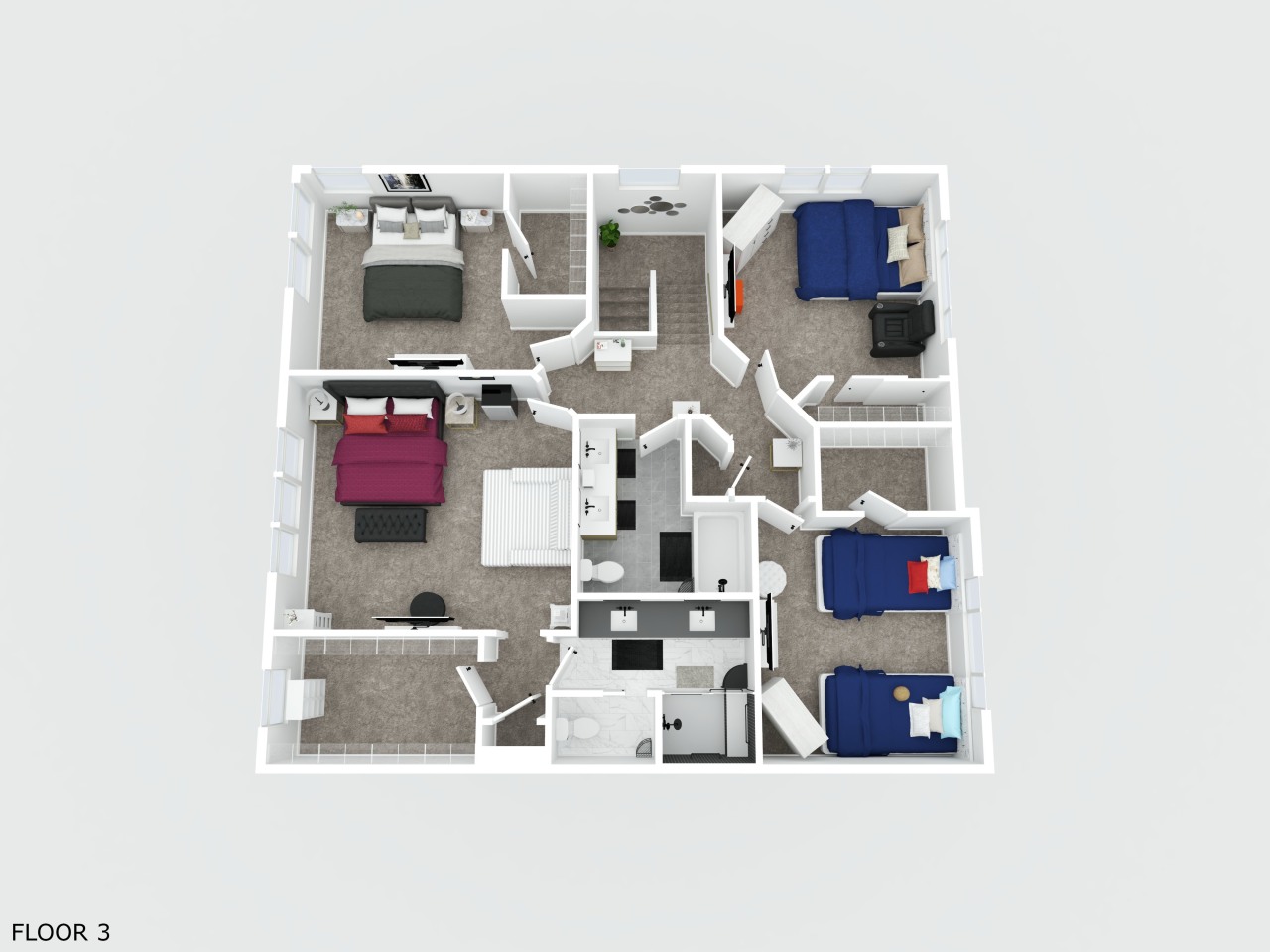 7690 Preserve Parkway Mequon, WI 53097 - Photo 53 of 58 Upper Level