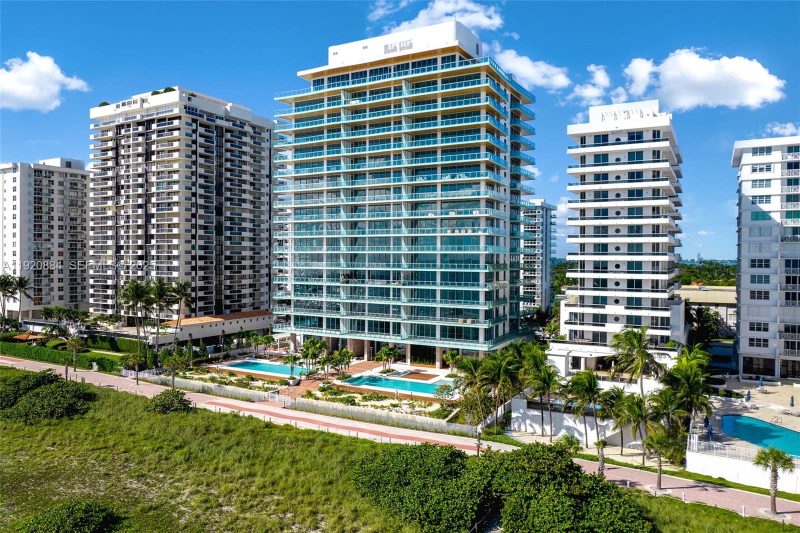 5775 Collins Avenue, Unit 1501 Miami Beach, FL 33140 - Photo 55 of 77 a view of a city with tall buildings