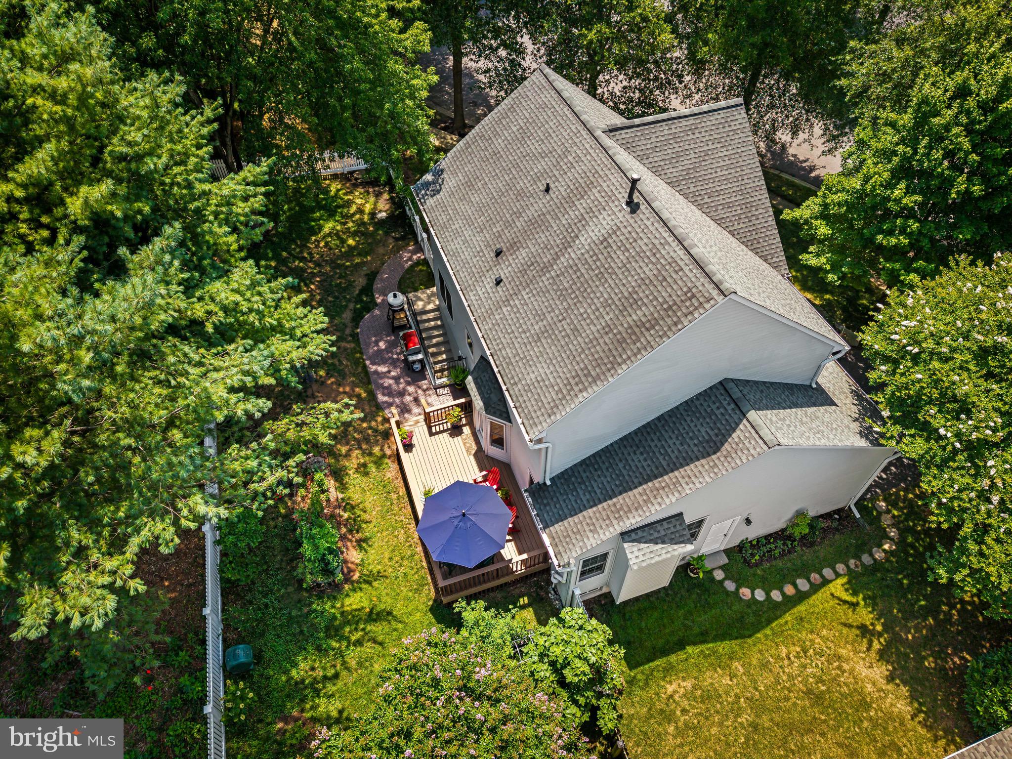 1106 Top Ridge Court Gambrills, MD 21054 - Photo 4 of 67 Rear Ariel View - Roof & Gutters 2019