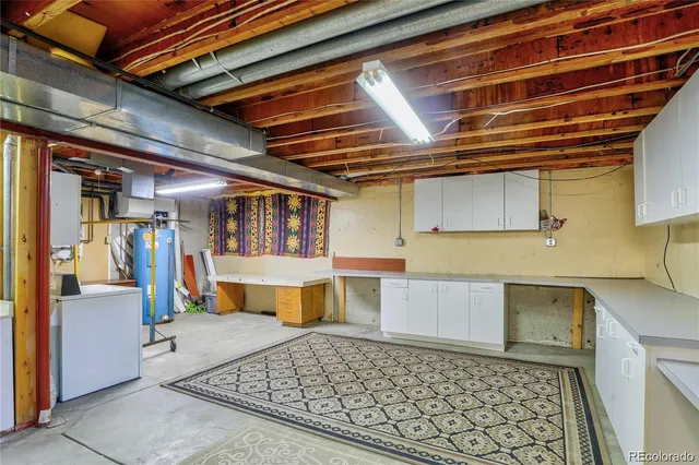 a view of a storage & utility room