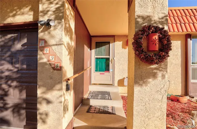 a picture of a door of the house