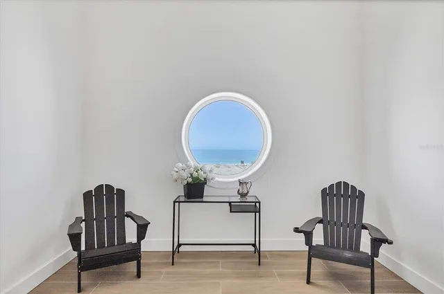 a bedroom with a bed and a desk