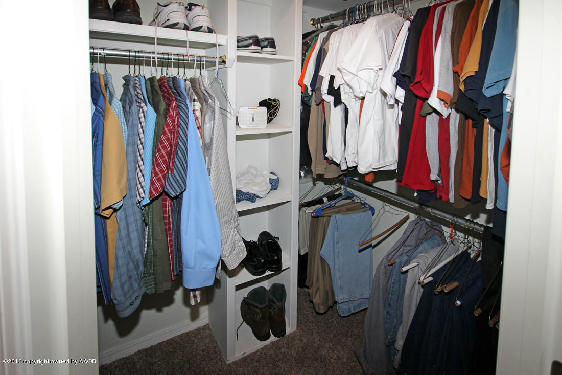 5408 Leo Lane Amarillo, TX 79110 - Photo 22 of 34 Master Closet2