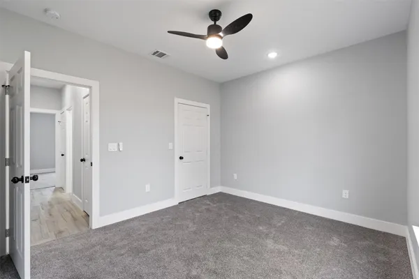a view of empty room